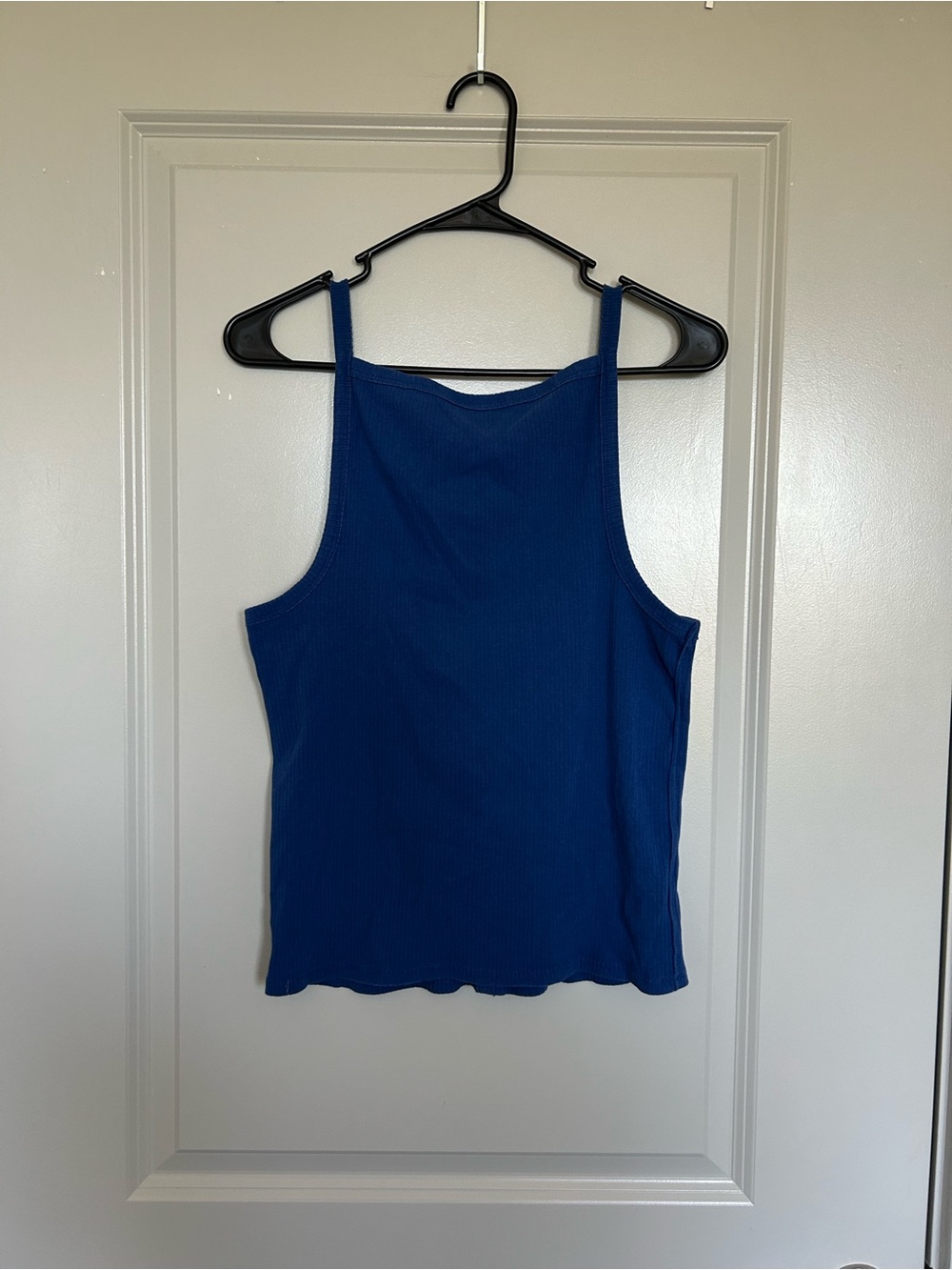 We The Free Royal Blue Ribbed Tank Top